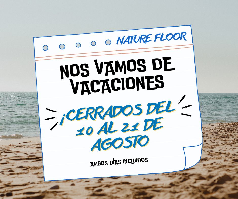 Vacaciones de verano el 10 al 21 de agosto
